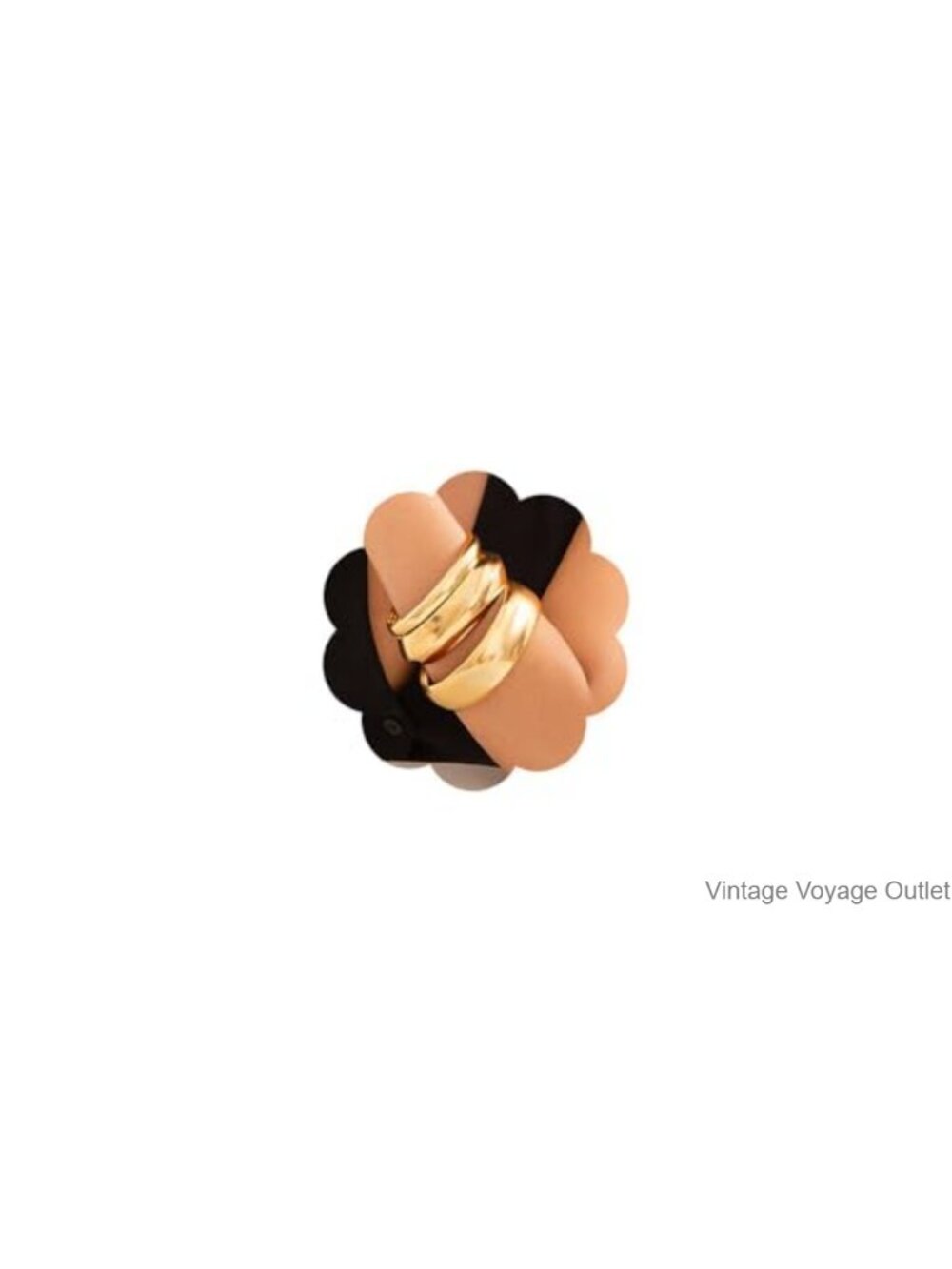 Chunky Gold Bangle Bracelet Set Wide Hammered Cuff Stackable Trendy Wrist Wrap